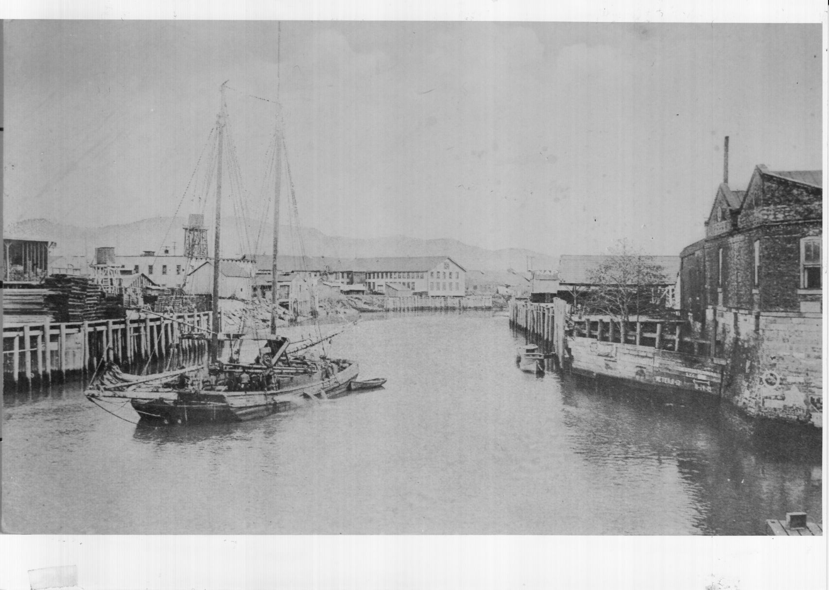 Schooner on the Napa River